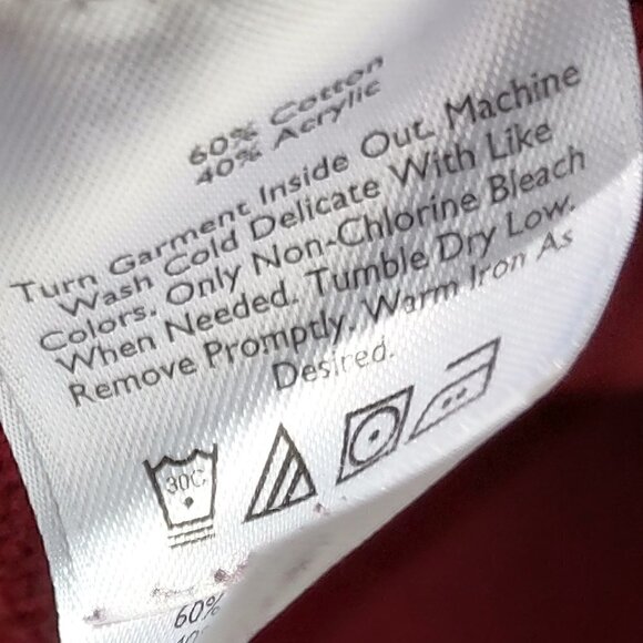 Eddie Bauer Burgundy Women's Sweater Size M - Picture 10 of 10